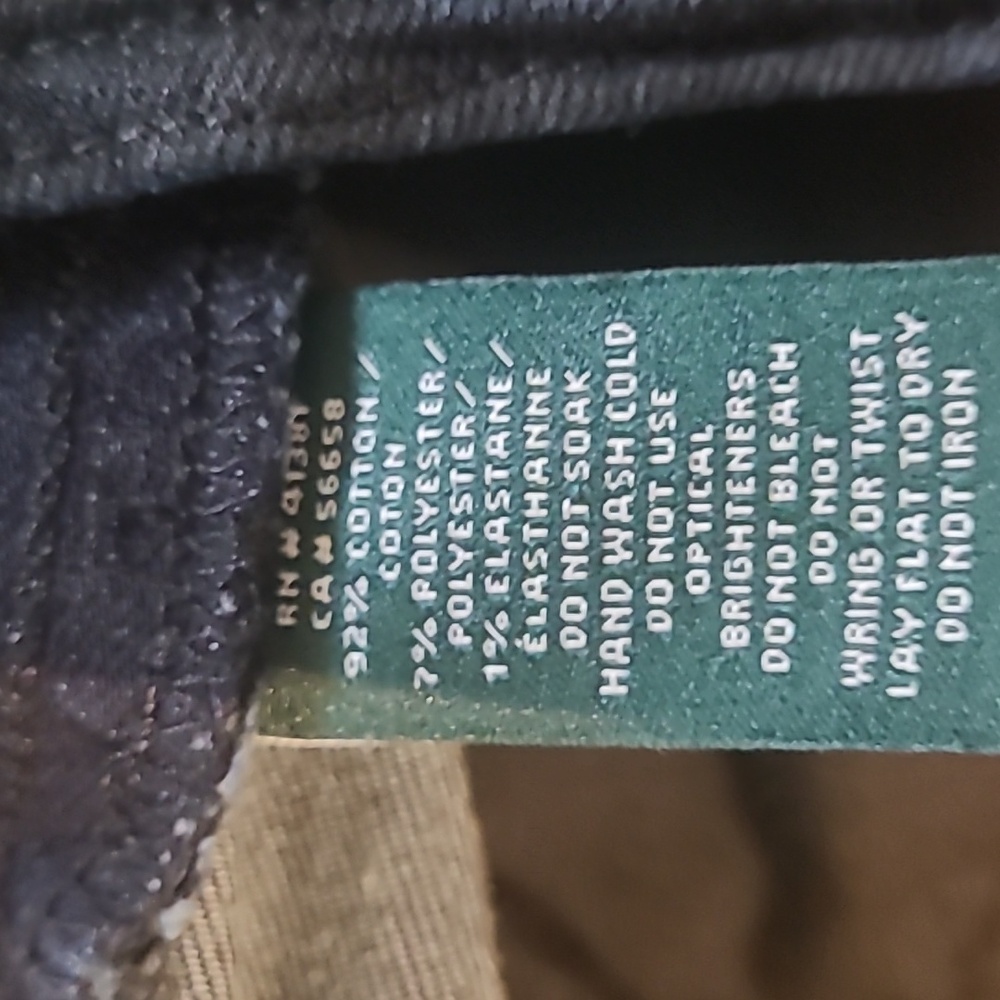 RALPH LAUREN SAILOR MARINE WIDE LEG JEANS - Picture 8 of 10